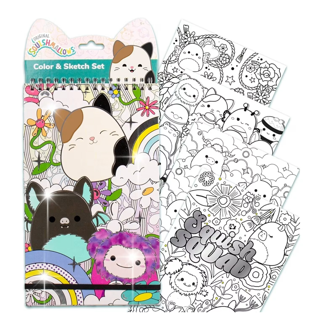Squishmallows – Σετ Color & Sketch – Horizon