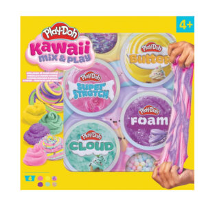 PlayDoh – Kawaii Mix & Play Σετ Slime 4τμχ – Horizon