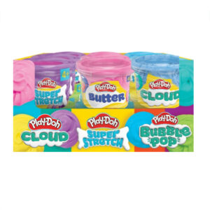PlayDoh – Διάφορες υφές Slime σε Βαζάκι (3 σχέδια) – Horizon